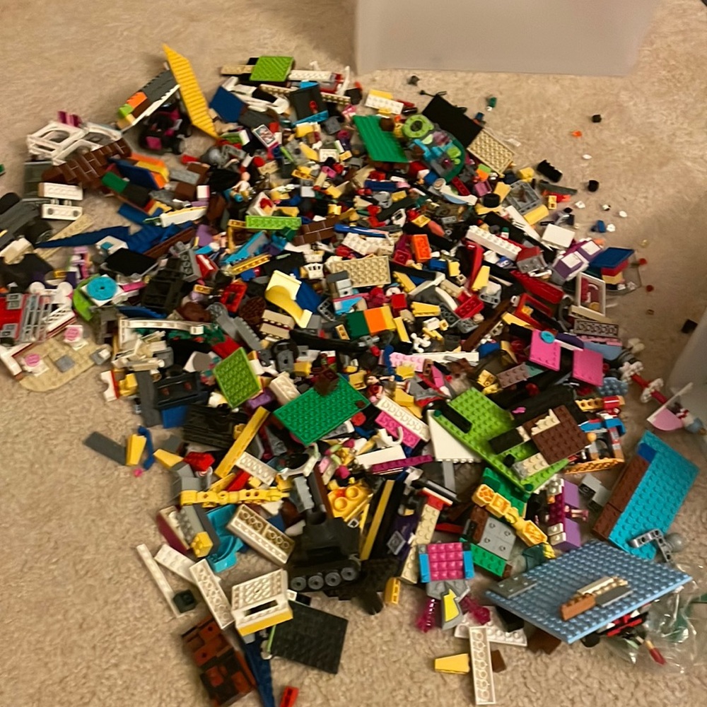Random assortment of legos
